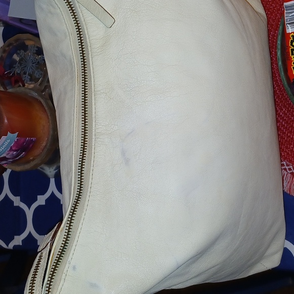 Kate Spade White Leather Shoulder Bag And Kate Spade Card Holder - Picture 7 of 16